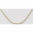 thumbnail image 2 of 10K Yellow Gold 2.75mm Flat Figaro Chain (16 X 2.75) Made In South Africa 10fg070-16, 2 of 5