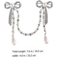 thumbnail image 2 of Broche Con borlas KAIYANG 1 pieza para bufanda jersey clip cuello de camisa mujer plata, 2 of 5