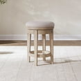 thumbnail image 2 of Liberty Furniture Brentwood Upholstered Swivel Console Stool  - Sandstone, 2 of 8