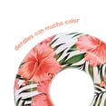 thumbnail image 2 of Salvavidas Dona Inflable Tropical Rosa Bestway Plástico Resistente, 2 of 5