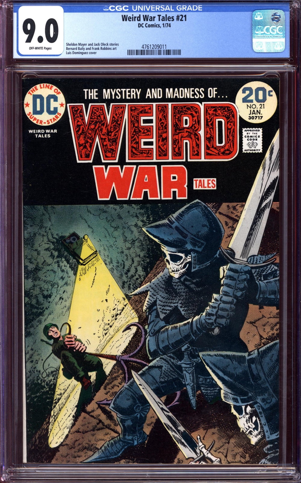 Cover of Weird War Tales #21