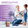 thumbnail image 2 of Láminas de detergente para ropa LANSIRY, 200 lavados, aroma a lavanda, 2 of 7