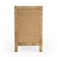 thumbnail image 2 of Corfu 6 Drawer Natural Raffia And Wood Double Dresser, 2 of 3