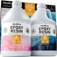 thumbnail image 1 of Kit de resina epoxi Nicpro 3,78 L, transparente, apto para alimentos, 1 of 6