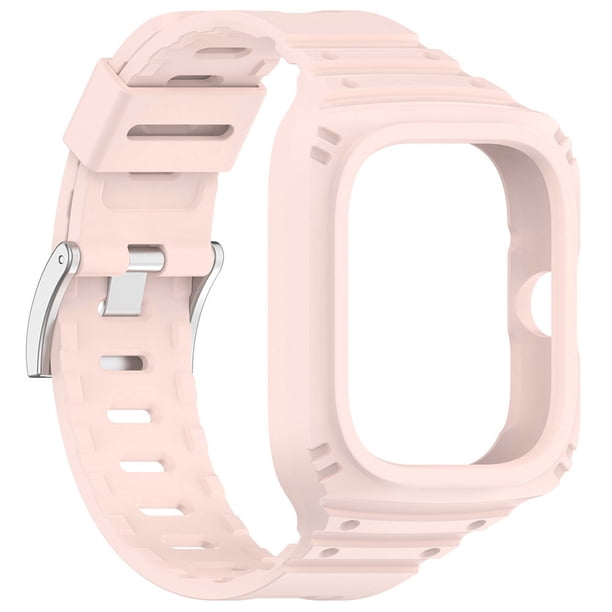 2 en 1 para Redmi Watch 4 Case + Band Accesorios de reloj impermeables a prueba de sudor