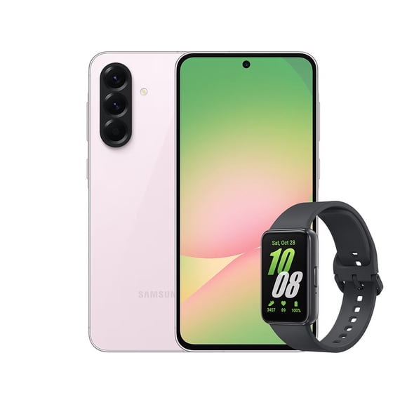 Smartphone Samsung Galaxy A56 8+128GB Rosa+Fit3 Grafito Desbloqueado