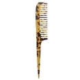 thumbnail image 1 of Unique Bargains Wide Tooth Comb Acetate Wide Comb for Curly Hair Thick Hair Leopard Print Pattern Brown, 1 of 7