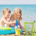 thumbnail image 1 of Beach Mesh Tote Bag Seashell Collecting Net Bags Adjustable Carrying Straps Shoulder Bag for Sand Beach Toys Towels Storage with Cartoon Pattern for Children Kids 4 Styles cool, 1 of 2
