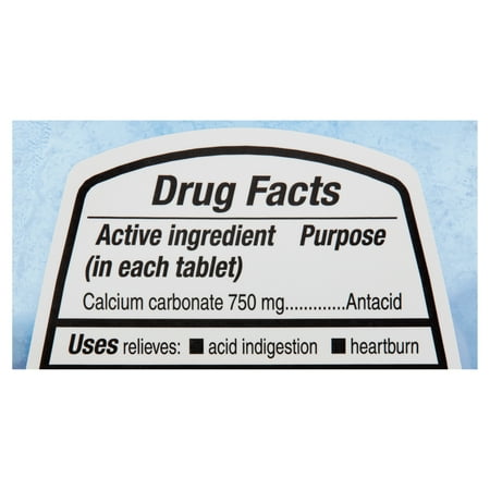 Equate Extra Strength Berry Blend Smooth Antacid Chewable Tablets, 750 mg, 280 Count