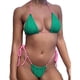 thumbnail image 5 of Bikini europeo y americano sexy de triángulo con bolsa suave y cordón para mujer, 5 of 5