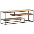 thumbnail image 1 of vidaXL TV Cabinet 130x30x45 cm Rough Mango Wood, 1 of 5