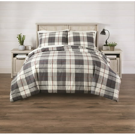 Better Homes Gardens 3 Piece Full Queen Homestead Plaid
