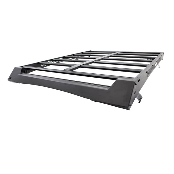 Go Rhino 5933110T Ceros Low Profile Roof Rack - Crew Cab Only For Chevrolet 22 Silverado 1500 LTD, Chevrolet 19-24 Silverado 1500, GMC 22 Sierra 1500 Limited, GMC 19-23 Sierra 1500 (Crew Cab Pickup)