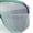 Mint Purple - Silver Mirror, variant on Oversized Geometric Bevel Cut Mono Shield Wrap Half Rim Sport Sunglasses [Black | Orange Mirror]