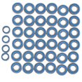 thumbnail image 3 of 40Pcs Sealed Bearing Kit for Tamiya G6-01 G601 RC Car Upgrade Parts Accessories, 3 of 5