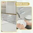 thumbnail image 7 of Unique Bargains Wall Mounted Soap Dish Soap Box Soap Holder for Bathroom Kitchen Gray, 7 of 7