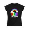 thumbnail image 3 of Proud LGBT Love is Love Lesbian Gay Transgender LGBTQ Love Women Tops, 3 of 8