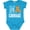 Turquoise, variant on Inktastic Lost my Leg Not my Courage Limb Loss Awareness Orange Ribbon Boys or Girls Baby Bodysuit