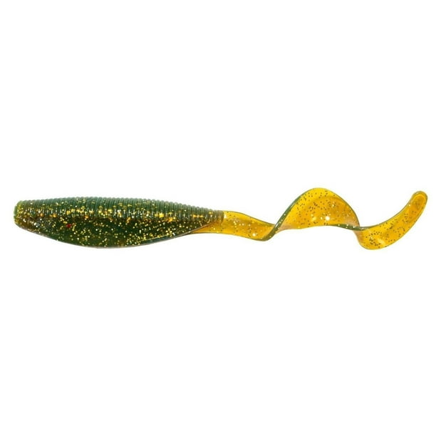 Z-Man StreakZ Curly TailZ 4 inch Soft Plastic Grub 5 pack - Walmart.com ...