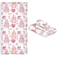 thumbnail image 6 of GZHJMY Bath Towel Sets for Bathroom Hand Towels Fingertip Towels Cute Gnomes Valentines Day 3 Piece Decorative Soft Cotton Absorbent, 6 of 6