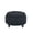 Black, variant on Leumius Storage Ottoman Bench,Round Coffee Table Ottoman,Wooden Top Side Table with Hidden Storage for Living Room,Bedroom,Black