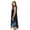 Navy / Blue, variant on Batik Embroidered Dress Sundresses for Women (Denim / Blue, 3X)
