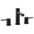 thumbnail image 1 of Grifo para lavabo de baño Moen Widespread Matte Black T6193BL, 1 of 8