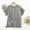 Grey, variant on Tittly Basic Tees T Shirts for Women Ladies Easy To Wear And Take Off Clothes After Fracture To Take Off Full Bed Elderly Gown Summer Short Sleeved Shirt Tshirts Shirts Womens Tops Green L