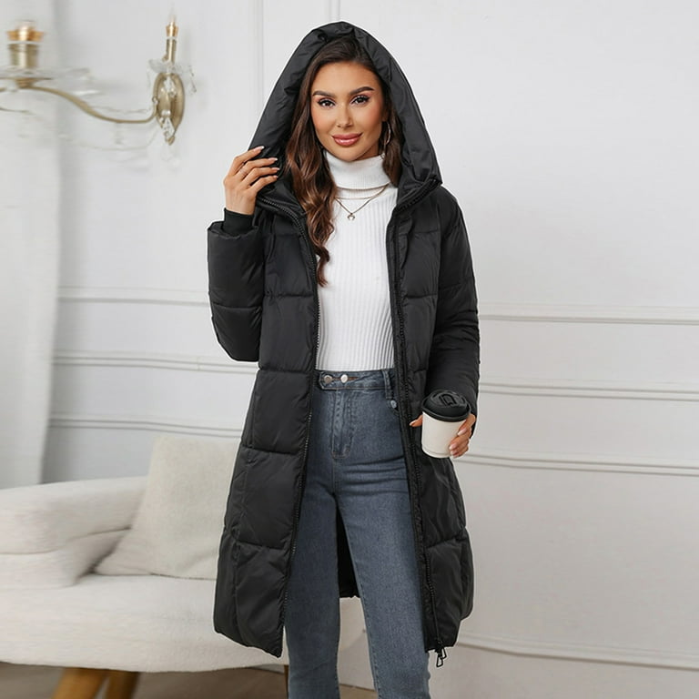 ChaoHeng Womens Jackets Plus Size Solid Color Fashion Zipper Coat