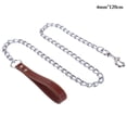 thumbnail image 4 of Dog Chain Leash Metal Chew Proof Pet Leash Dog Training Leash with Padded Handle, 4 of 10