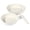 White 3pcs, variant on GIPP 3pcs Ceramic Non Stick Frying Pans Set,Skillet Non Stick With Removable Handle Oven & Dishwasher Safe,Induction Cookware