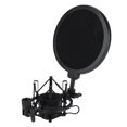 thumbnail image 2 of Ymiko Pop Filter, Microphone Stand, Microphone Mount Filter For Home, 2 of 8