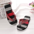 thumbnail image 5 of Domzle Men's Flip Flops - Funny Beach Sandals Comfortable Summer Beach Walking Thong Sandals Slip On Indoor Outdoor Quick-Dry Slides for Men Gray, 5 of 10