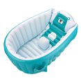 thumbnail image 1 of Bañera inflable para bebé, bañera para niños gruesa para el hogar, plegable y almacenada, color rosa, 1 of 2