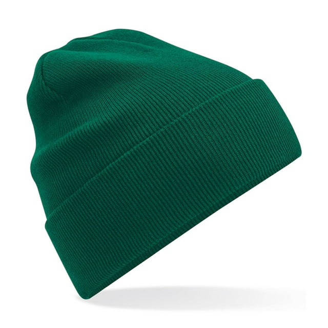 Beechfield Original Bonnet en Coton Biologique à Revers