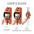thumbnail image 5 of 660Lb 300Kg Hanging Scale For Farm, Hunting, Bow Pulling, Walleye And With Precision Sensor Hanging Digital Scale ,Easy to Install, 5 of 5