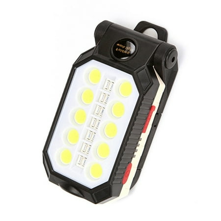 

Cob Work Light USB Charging Folding Outdoor Camping Light Magnet Maintenance Light Multi-Function Lighting Flashlight