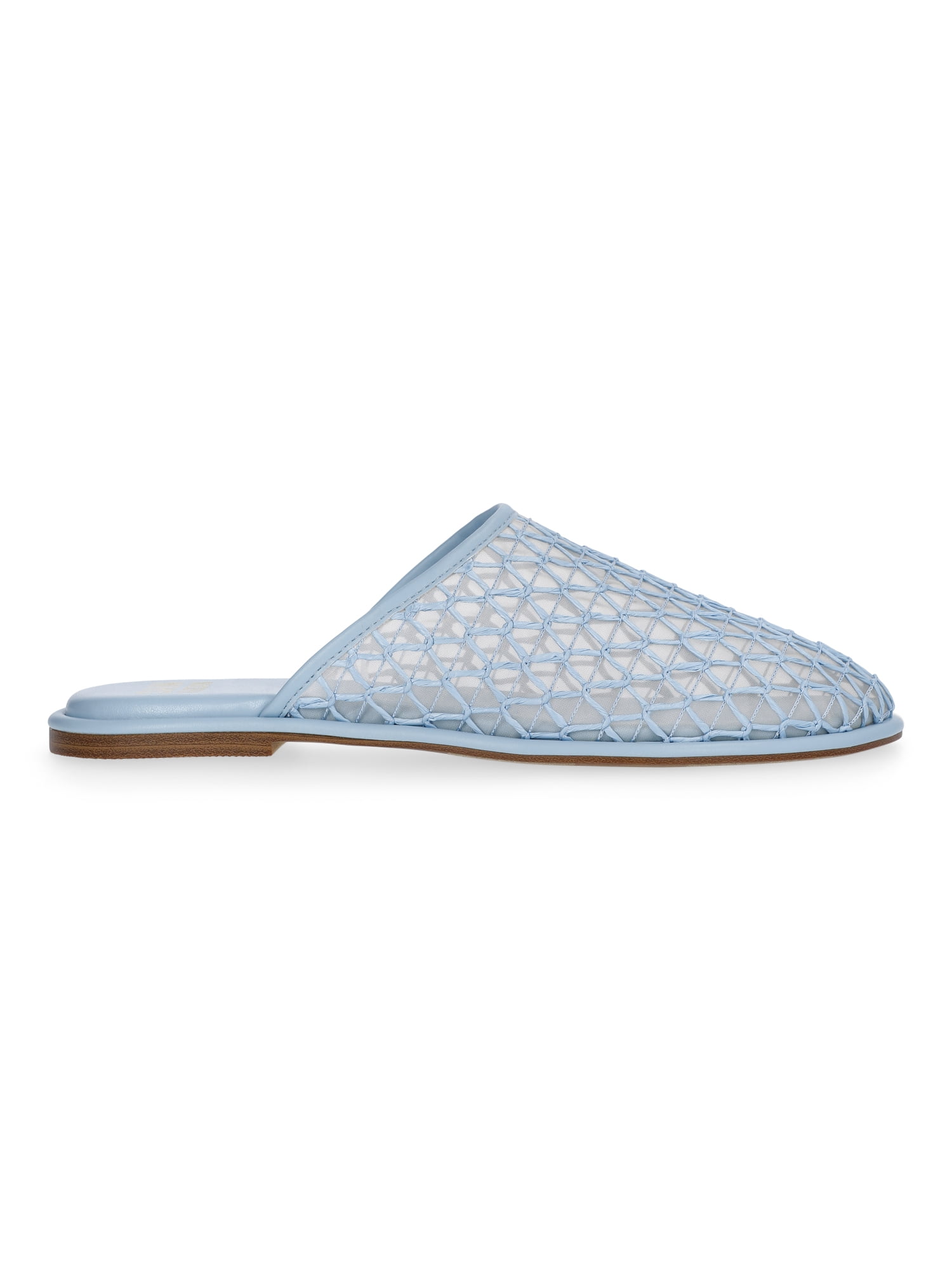 Madden NYC Women's Woven Mesh Mule Flats