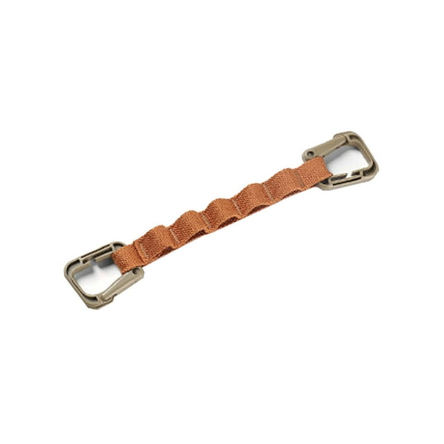 Soidarity Cuerda colgante para acampar al aire libre con gancho, cuerdas para dosel, lámpara multifuncional, cordón, correa de almacenamiento para carpas 5 Anillos Caqui Pequeños Soidarity OD027265-01