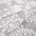 thumbnail image 4 of DriftAway 3 Piece Samantha Reversible Quilt Set Bedspreads Coverlet Floral Medallion Pattern Cover Prewashed Greige Queen, 4 of 6