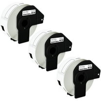 GREENCYCLE 3 Roll(400 Labels/Roll) Compatible for Brother DK-1201 DK1201 1.1" x 3.5" Standard White Paper Address Labels for QL Label Printers
