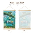 thumbnail image 2 of The Octonauts Wooden Shaft Hanging Poster Home Decor Poster Wall Art Painting For Living Room Bedroom 16"X24", 2 of 7