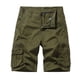 thumbnail image 4 of Pantalones cortos holgados e informales para hombre, de talla europea, con múltiples bolsillos y cinco puntos, de corte mediano, 4 of 4
