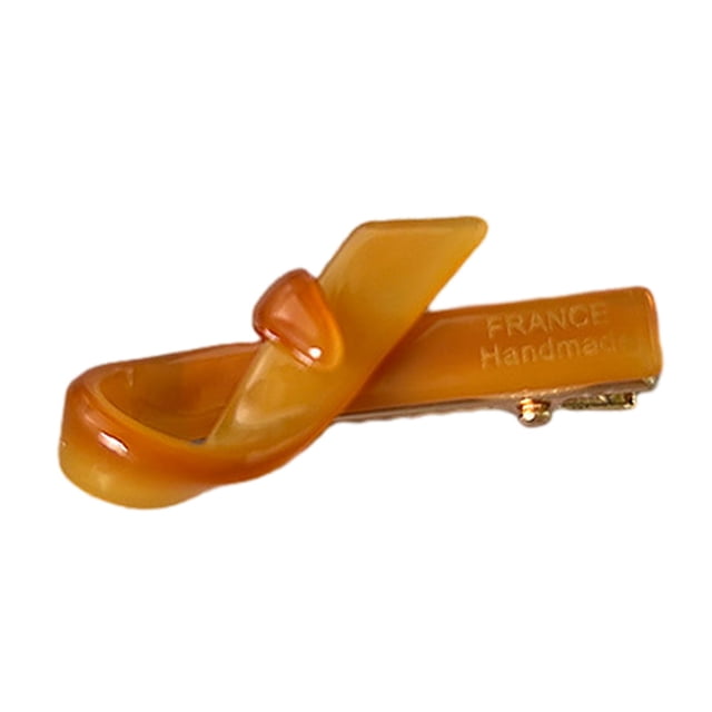 CSChome Épingle à Cheveux pour Femmes, Nœud en Forme, Couleur Contrastée, Couleur Bonbon, Légère, en Acier Inoxydable, Portable