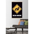 thumbnail image 2 of Deja Brew Wall Poster with Wooden Magnetic Frame, 22.375" x 34", 2 of 3