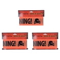 thumbnail image 1 of Cinta De Precaución De Halloween, Paquete De 3 Cintas De Advertencia De Halloween, 6 Metros Cada Una, Naranja Brillante, Longitud Ajustable, 8 Cm De Ancho, Patrón De Calavera ANGGREK Halloween Warning Tape, 1 of 8
