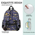 thumbnail image 4 of Excavator Construction Vehicle School Backpack Adjustable Shoulder Straps Chest Strap Spacious Durable Bookbag, 4 of 4