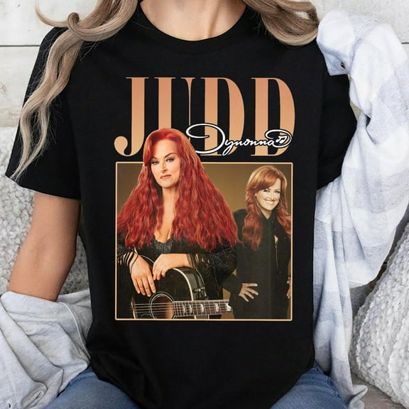 Unisex Wynonna Judd 90s Graphic T-Shirt, Sizes S-5XL, Tbun Men's And Women's Graphic Tee 100% Cotton by TBun, Full Sizes S-5XL