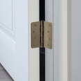 thumbnail image 3 of Design House 6-Pack 4" H x .25" Radius Butterfly Interior/Exterior Door Hinges, Antique Brass, 3 of 12