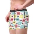 thumbnail image 2 of Fotbe Cute French Bulldog Calzoncillos Tipo Boxer con Bolsa de Soporte Total para Hombre, X-Temp Fresco, Transpirable y de Secado Rápido-Medium, 2 of 5